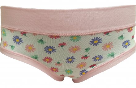Emy Bimba kalhotky dívčí Květinky 2479 sv.růžové 